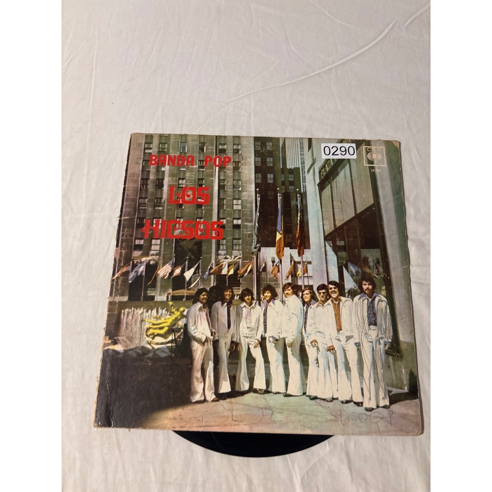CBS Banda Pop Los Hicsos Vinyl LP 12" 1973 Costa Rica Fair Latin Tropical 20.036
